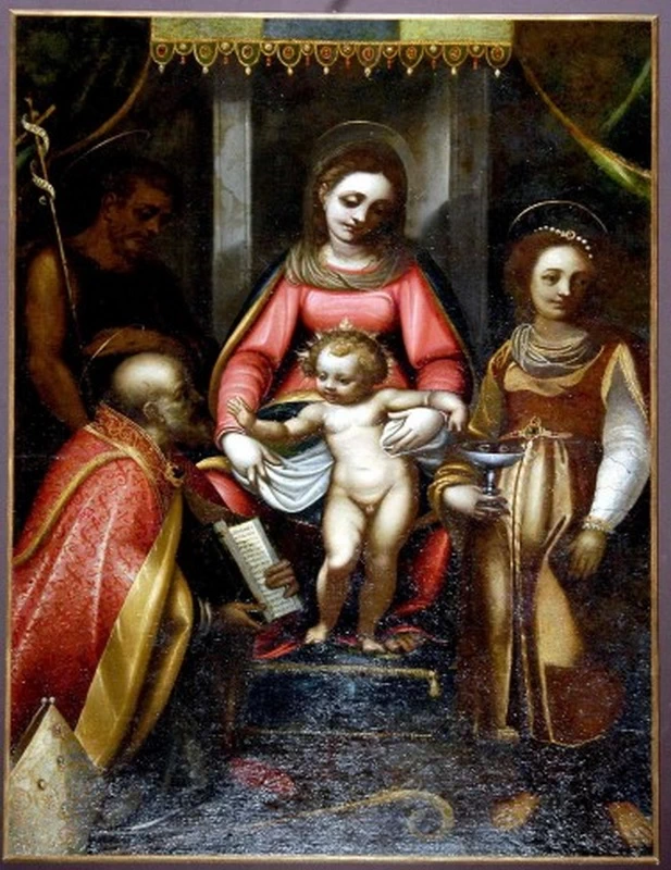 Madonna col Bambino tra Santi 1